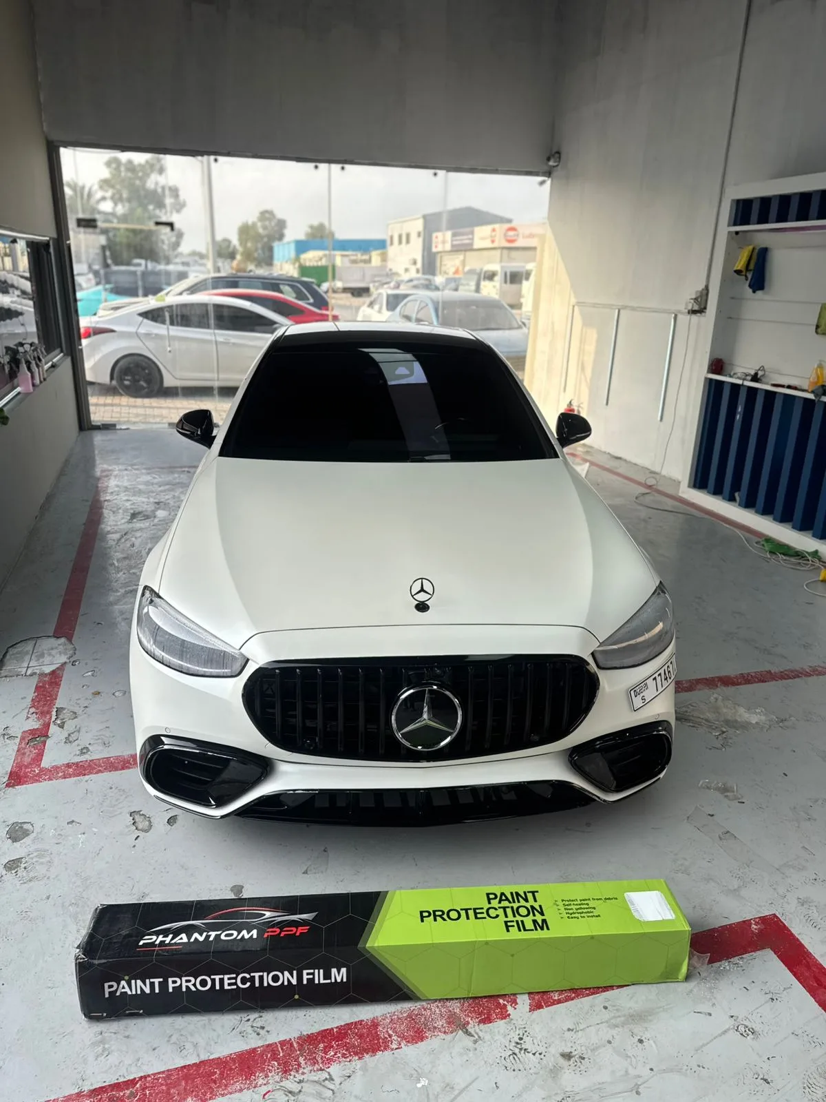 Phantom PPF Package for Mercedes in Dubai visual
